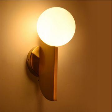 Applique murale moderne minimaliste applique nordique salon allée chambre chevet créatif LED toilette salle de bain